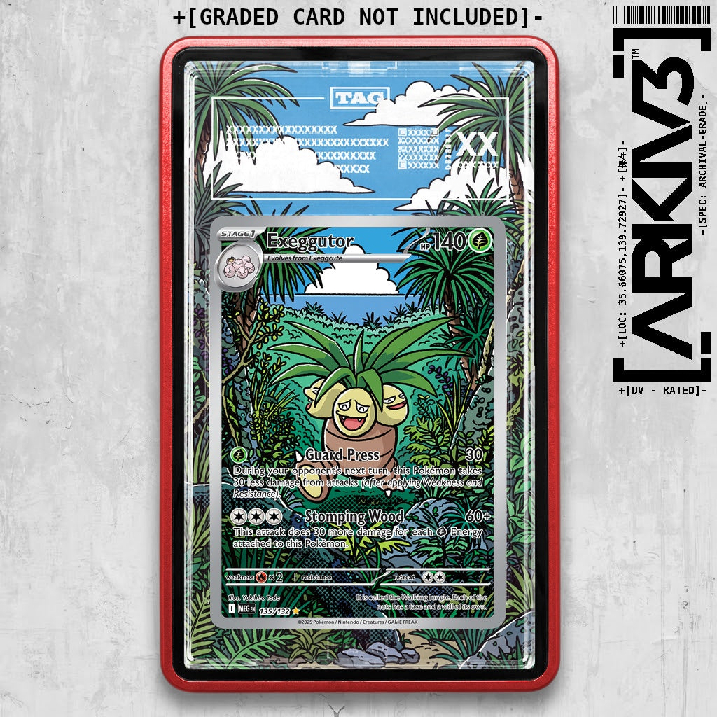 ARKIV3 TAG graded front - Red