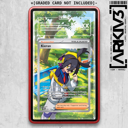 ARKIV3 TAG graded front - Red