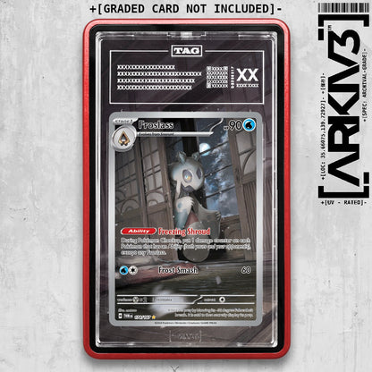 ARKIV3 TAG graded front - Red