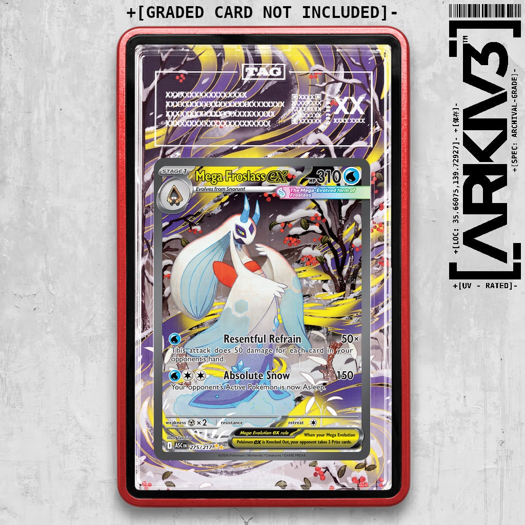 ARKIV3 TAG graded front - Red
