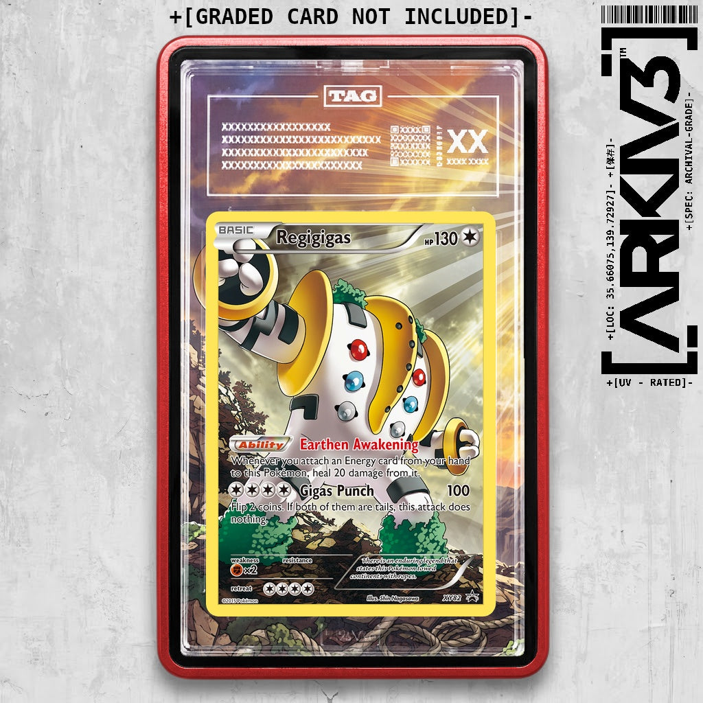 ARKIV3 TAG graded front - Red
