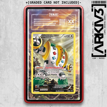 ARKIV3 TAG graded front - Red