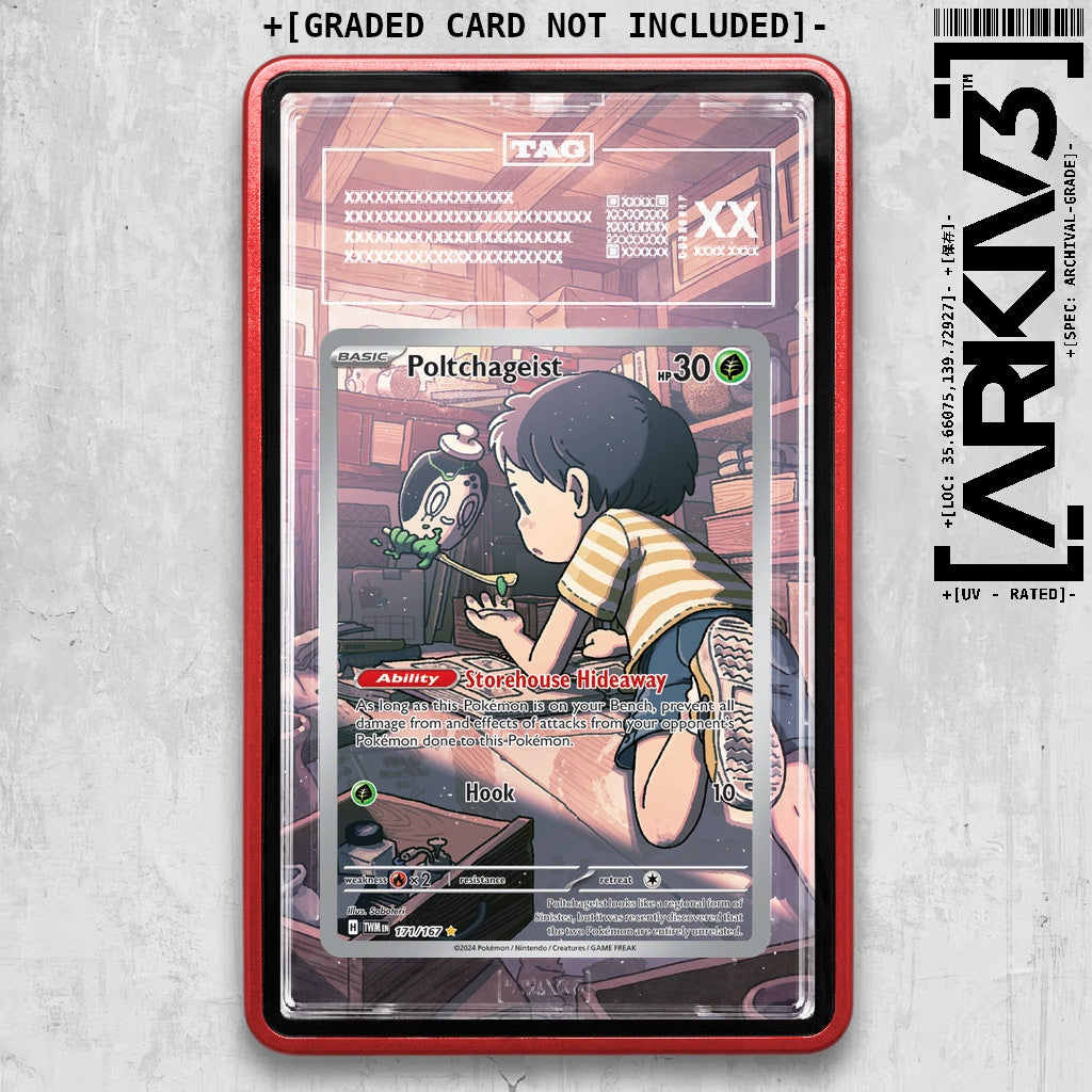 ARKIV3 TAG graded front - Red