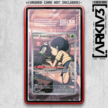 ARKIV3 TAG graded front - Red