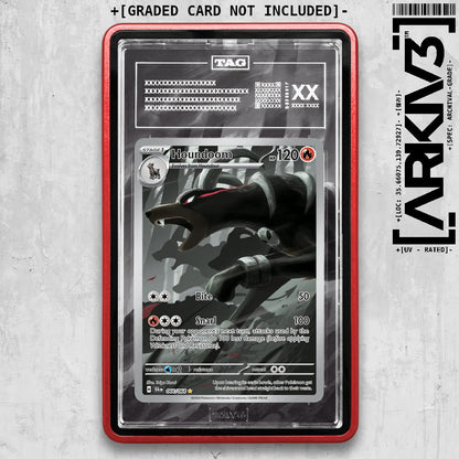 ARKIV3 TAG graded front - Red