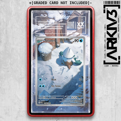 ARKIV3 TAG graded front - Red