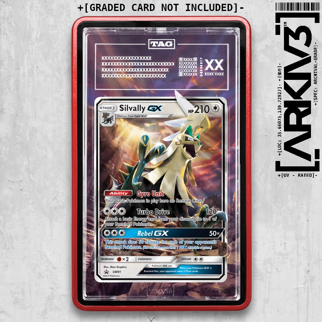 ARKIV3 TAG graded front - Red