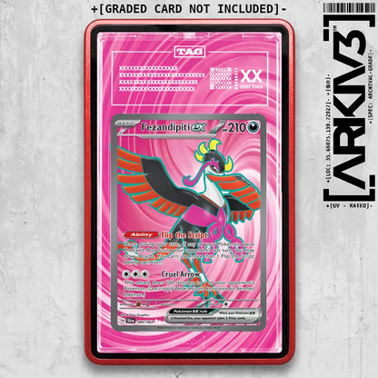 ARKIV3 TAG graded front - Red