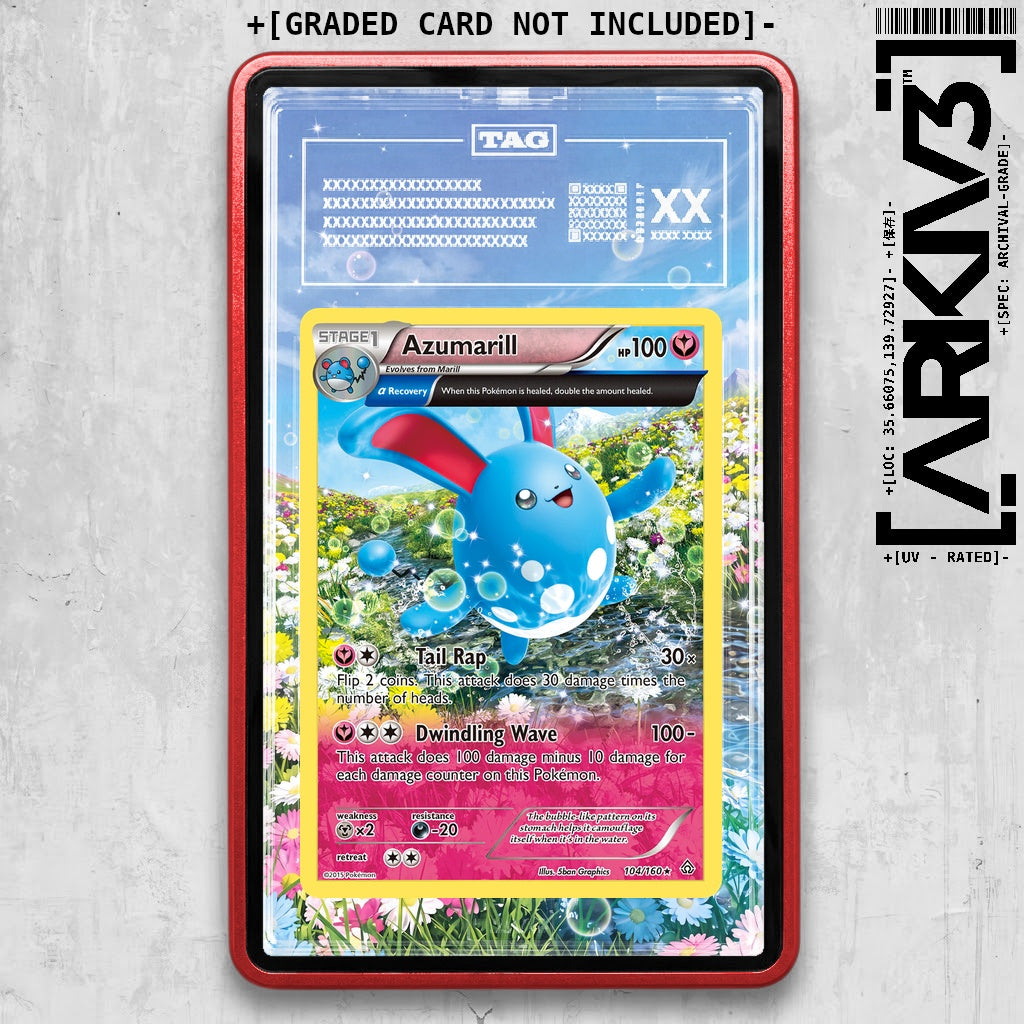 ARKIV3 TAG graded front - Red