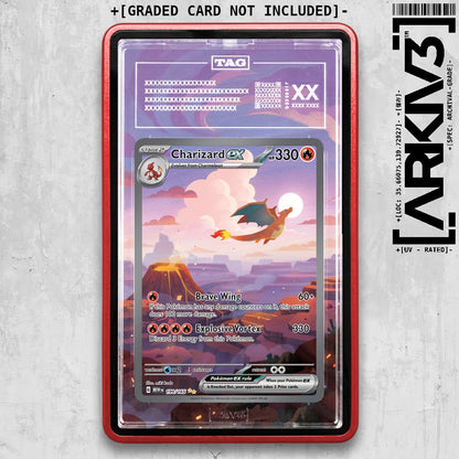 ARKIV3 TAG graded front - Red