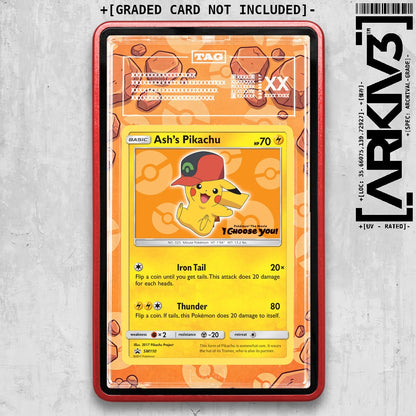 ARKIV3 TAG graded front - Red