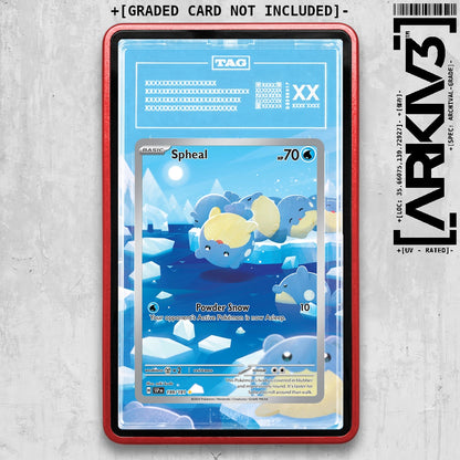 ARKIV3 TAG graded front - Red