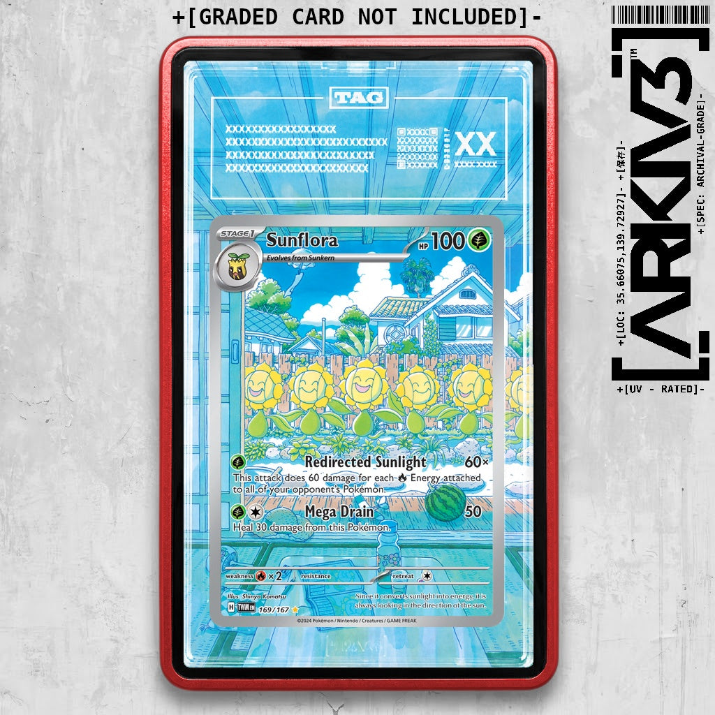 ARKIV3 TAG graded front - Red