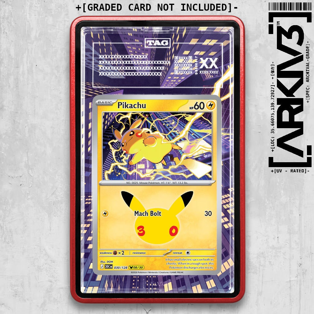 ARKIV3 TAG graded front - Red