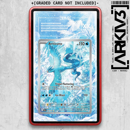 ARKIV3 TAG graded front - Red