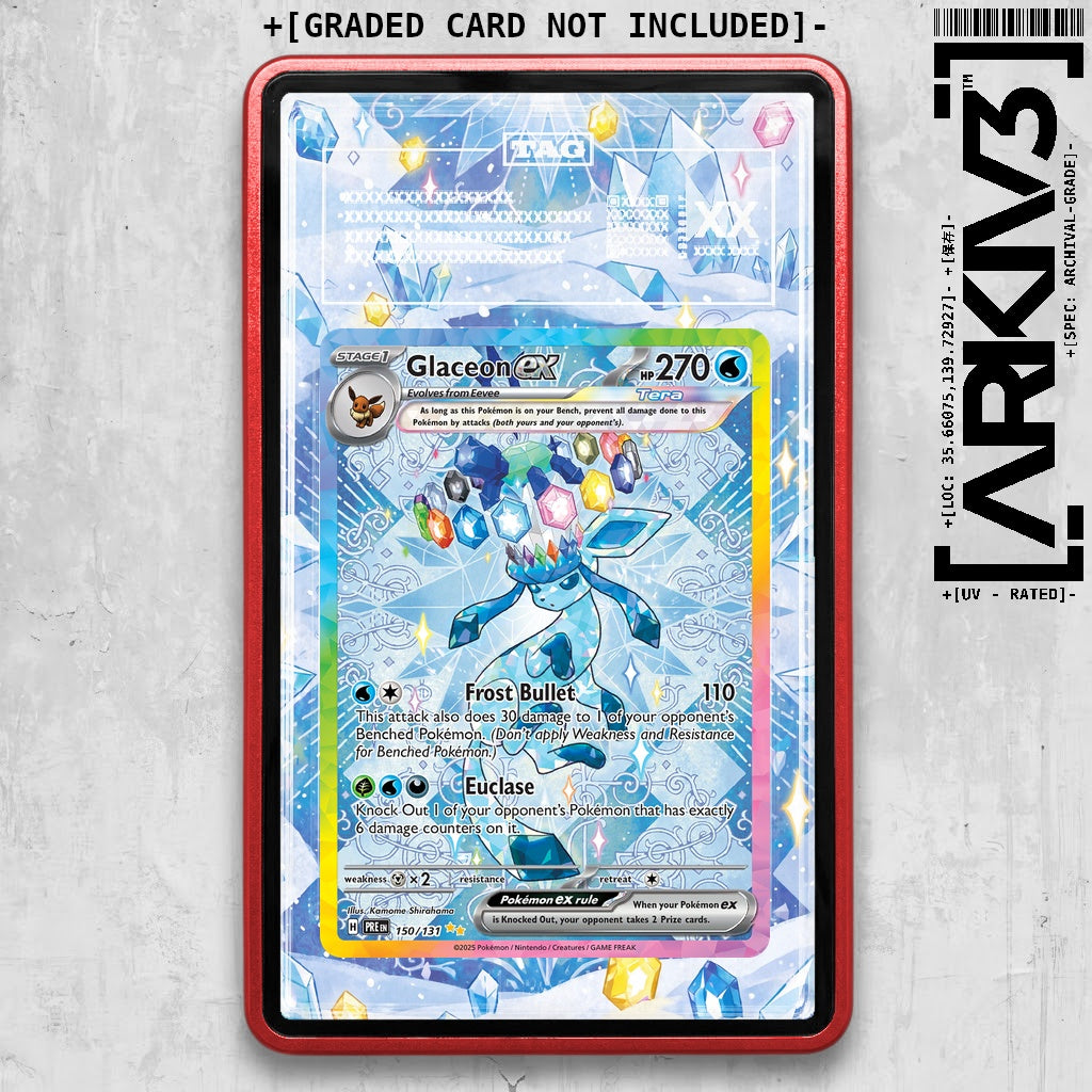 ARKIV3 TAG graded front - Red