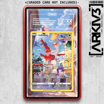 ARKIV3 TAG graded front - Red