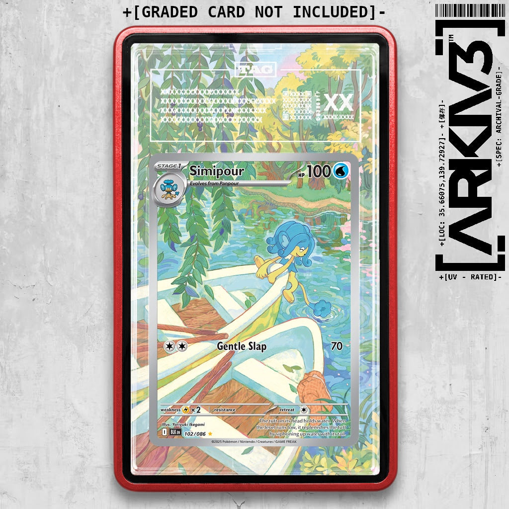 ARKIV3 TAG graded front - Red