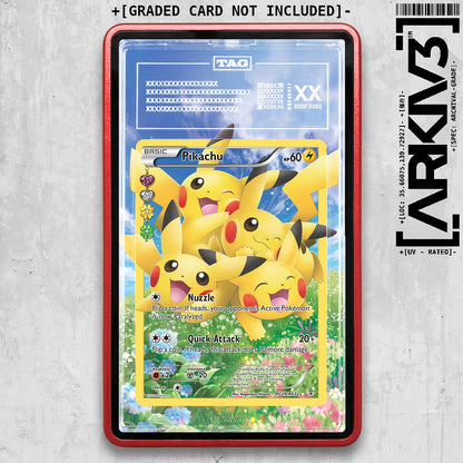 ARKIV3 TAG graded front - Red