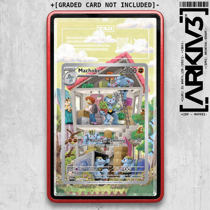 ARKIV3 TAG graded front - Red