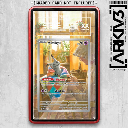 ARKIV3 TAG graded front - Red