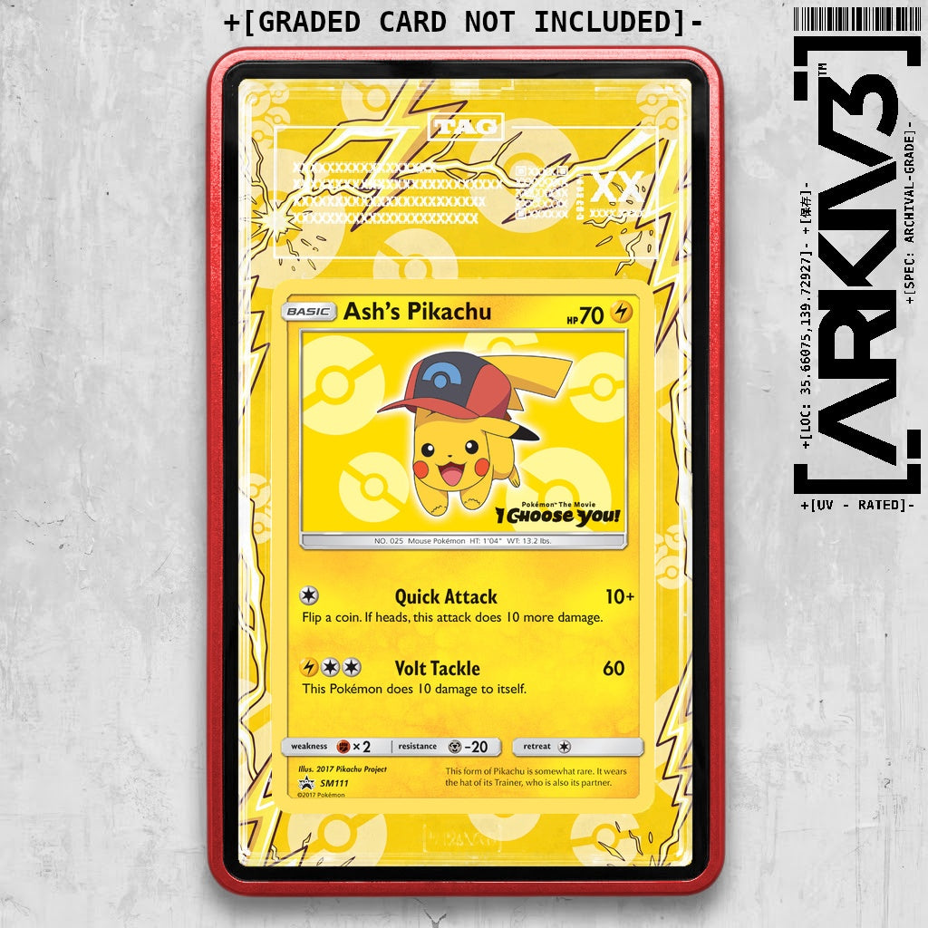 ARKIV3 TAG graded front - Red