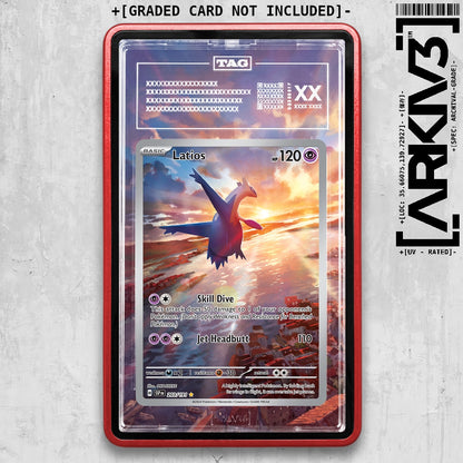 ARKIV3 TAG graded front - Red