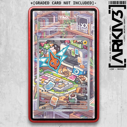 ARKIV3 TAG graded front - Red