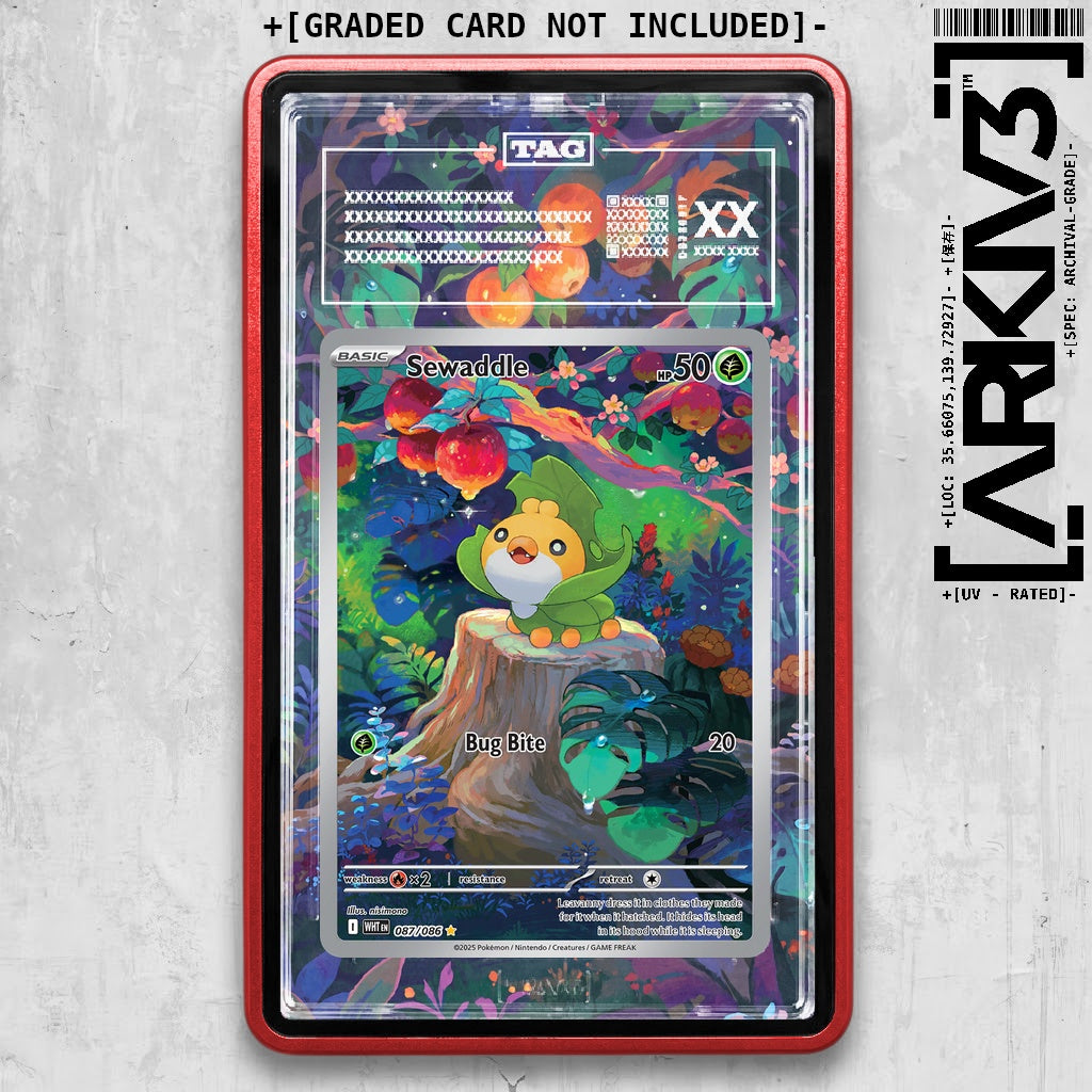 ARKIV3 TAG graded front - Red