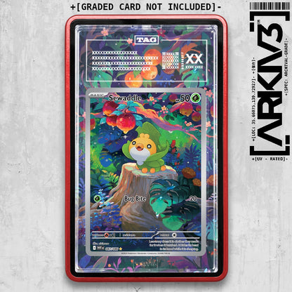 ARKIV3 TAG graded front - Red
