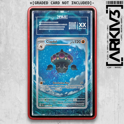 ARKIV3 TAG graded front - Red