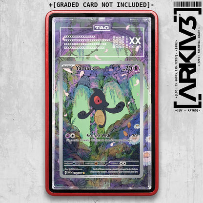 ARKIV3 TAG graded front - Red
