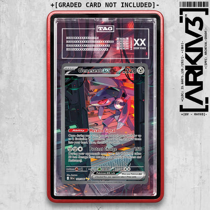 ARKIV3 TAG graded front - Red