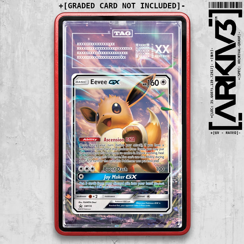 ARKIV3 TAG graded front - Red