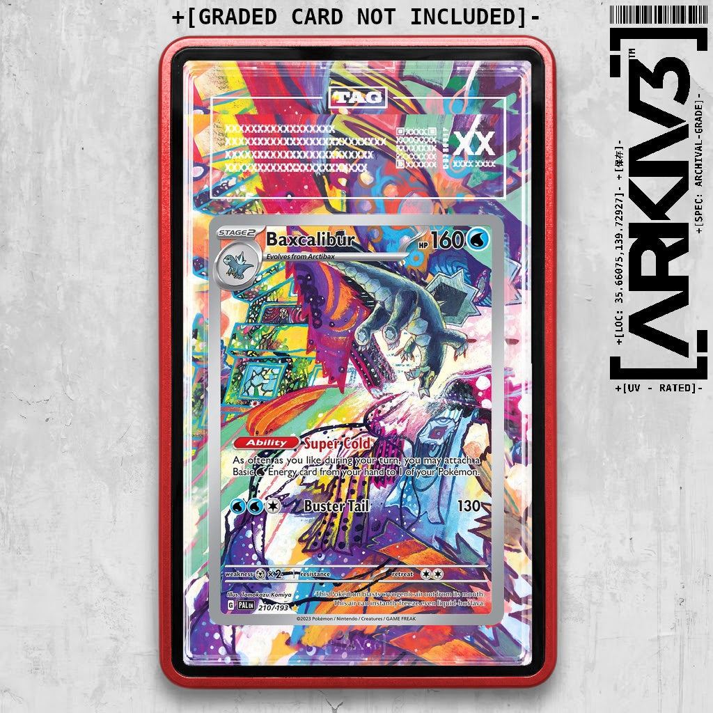 ARKIV3 TAG graded front - Red