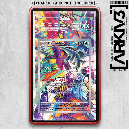 ARKIV3 TAG graded front - Red