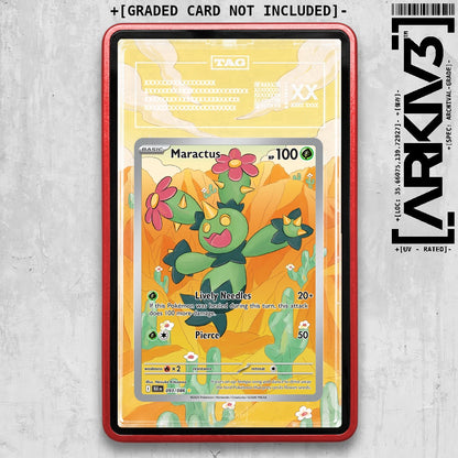ARKIV3 TAG graded front - Red