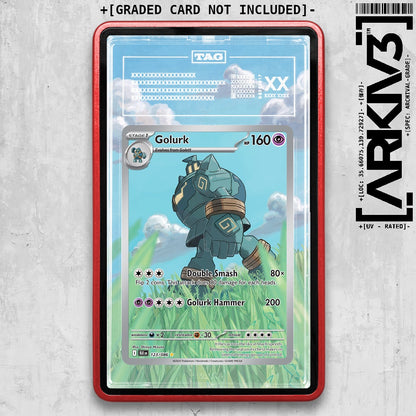 ARKIV3 TAG graded front - Red