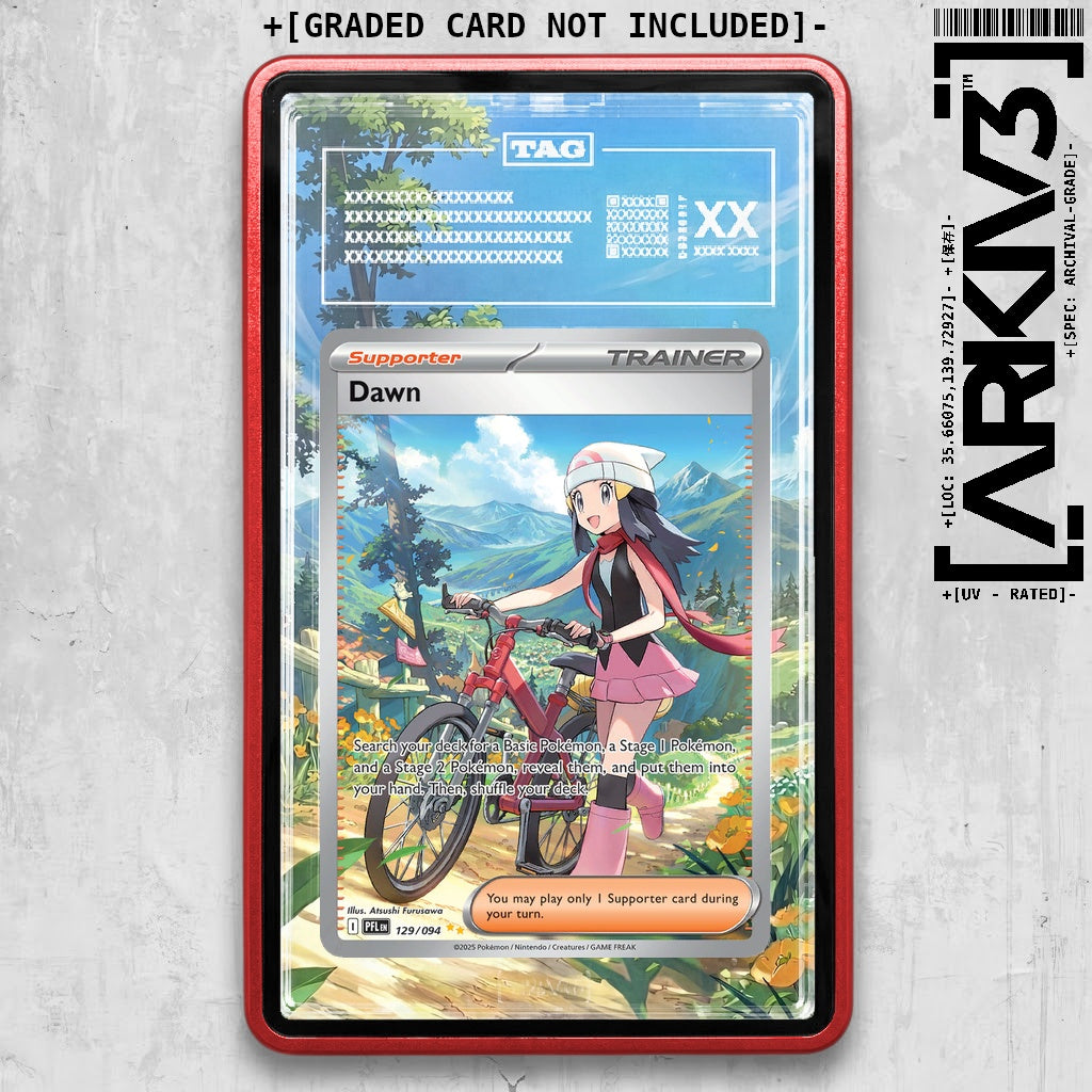 ARKIV3 TAG graded front - Red