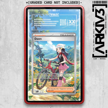 ARKIV3 TAG graded front - Red