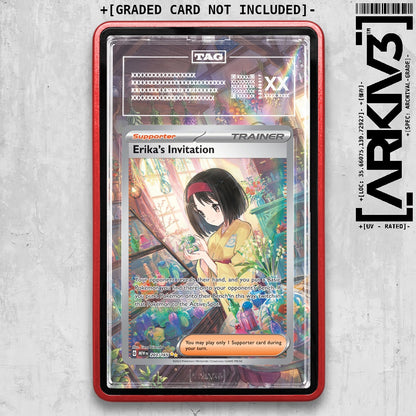 ARKIV3 TAG graded front - Red