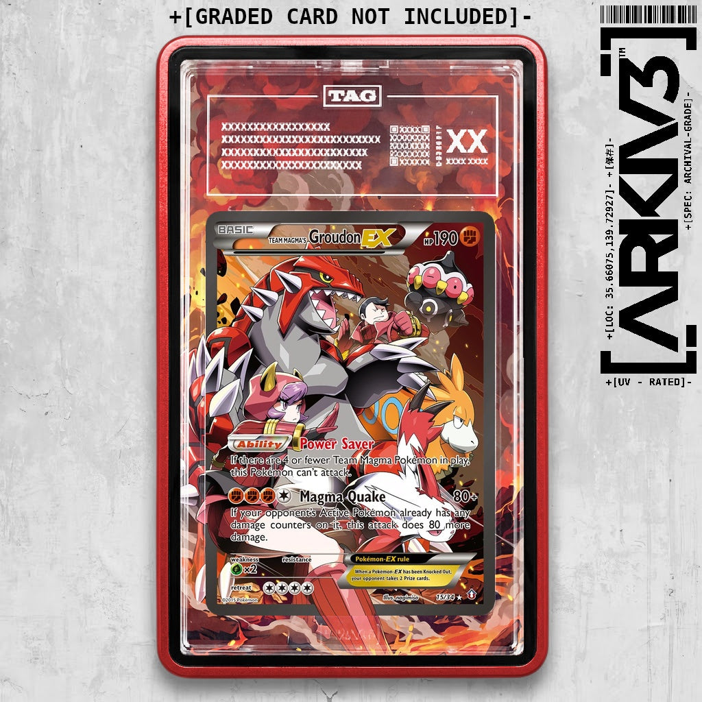 ARKIV3 TAG graded front - Red