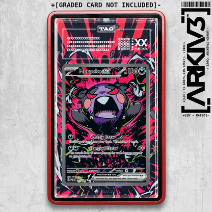 ARKIV3 TAG graded front - Red