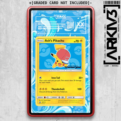 ARKIV3 TAG graded front - Red