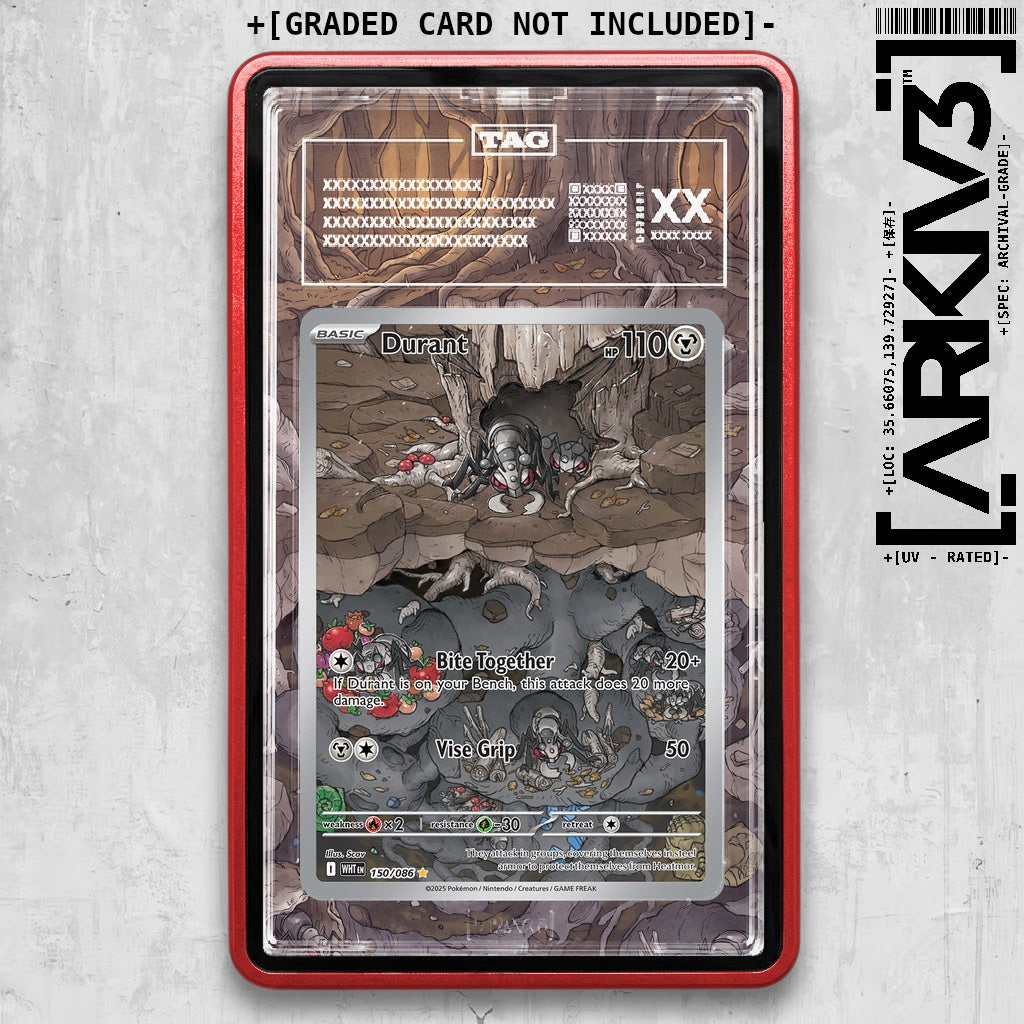 ARKIV3 TAG graded front - Red