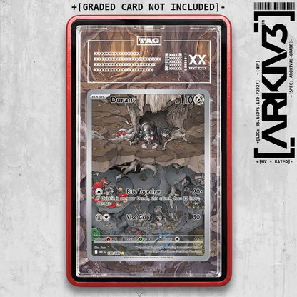 ARKIV3 TAG graded front - Red