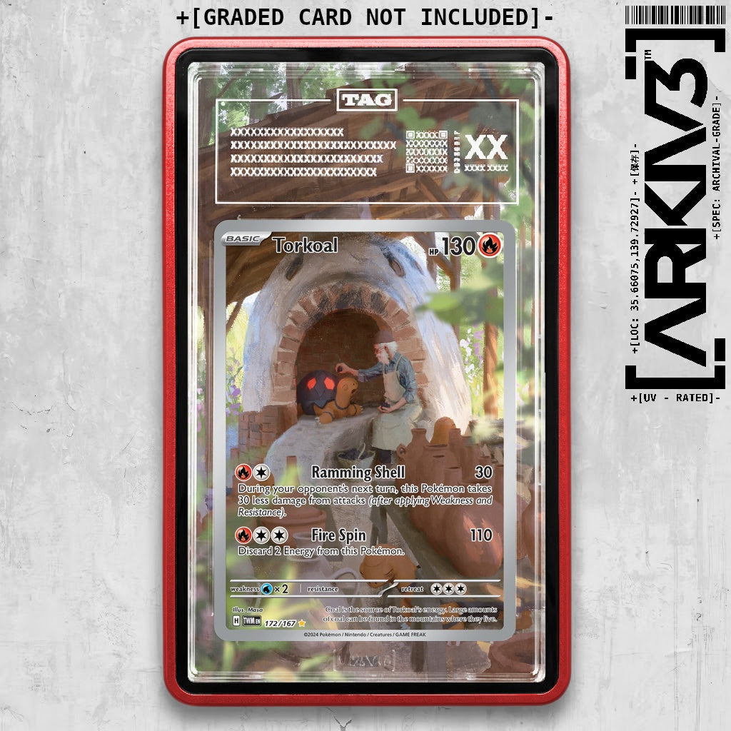 ARKIV3 TAG graded front - Red