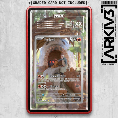 ARKIV3 TAG graded front - Red