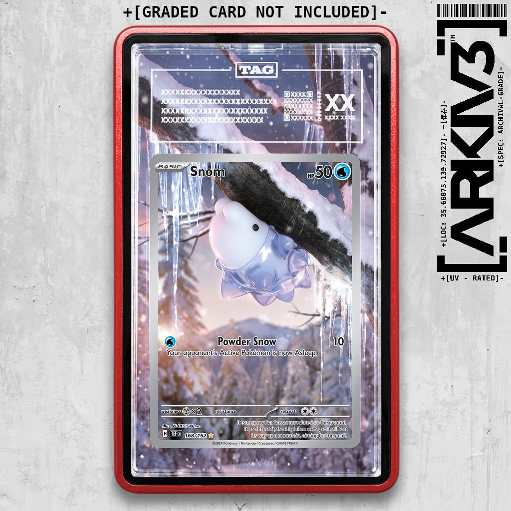 ARKIV3 TAG graded front - Red