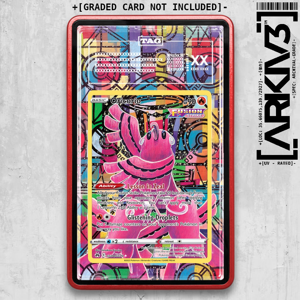 ARKIV3 TAG graded front - Red